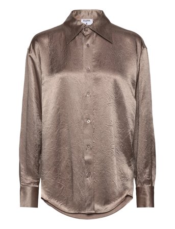 Crinkle Shirt Beige Filippa K