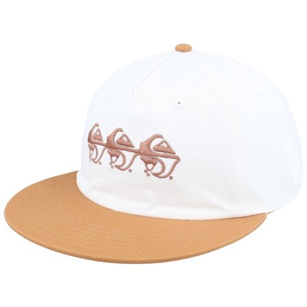Quiksilver - Blanc snapback Casquette - Frassnassa Bran White Snapback @ Hatstore