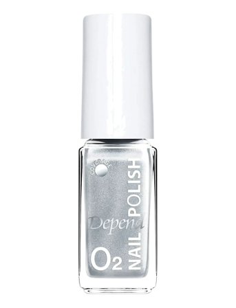 Depend Cosmetic Minilack O2 Fierce Femme - Silver - 5 ML