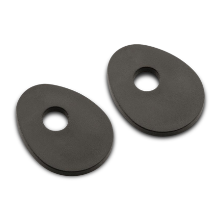 Zestaw Montażowy Kierunkowskazów Przednich Rizoma Czarny - Triumph Bonneville T100 2008-2016