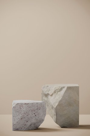 Venture Home - Plakat Rocks - Beige - Posters - 50X70 - Fra Homeroom