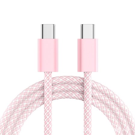 60W Type-C til Type-C Ladekabel for Apple iPhone 15/16/Samsung/Huawei 300CM