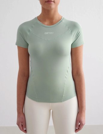 aim ́n Soft Basic Short Sleeve - Blue - S