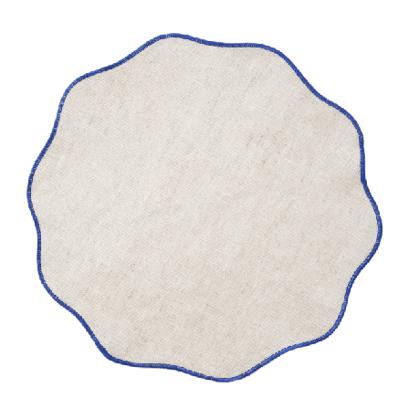 Åhléns Home Bordstablett i linnemix JAXX Bordstextil Blå ONESIZE