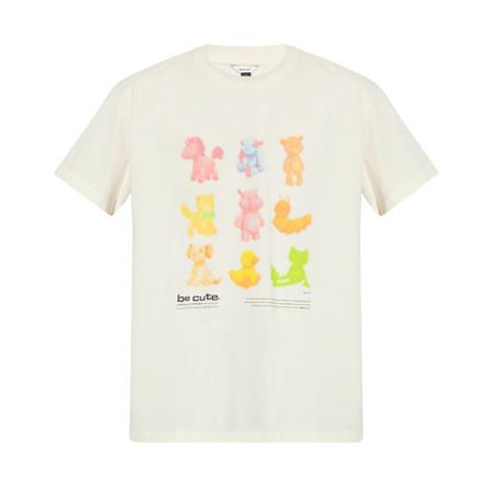 Eytys, T-Shirts Beige, Heren, Maat:L/XL