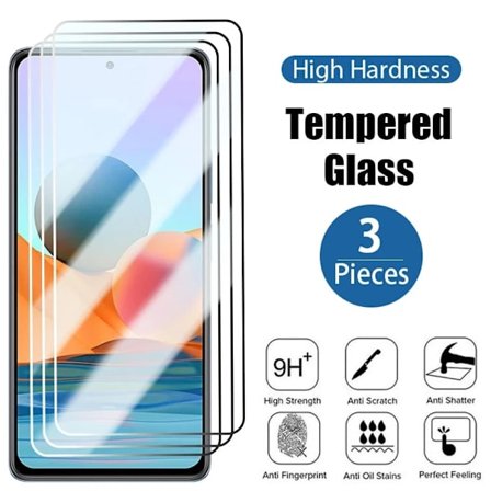 3-pack Härdat Glas kompatibelt Xiaomi Mi 10T Pro 9T A1 A2 A3 Lite Skärmskydd kompatibelt Mi 10 Lite 9 11 11i 8 SE 6 Glas