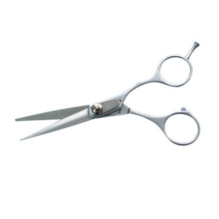 Ruostumattomasta teräksestä valmistetut kampaamosakset 14,5 cm