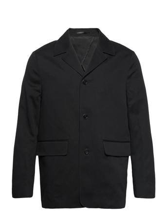M. Nate Linen Jacket Tunn Jacka Svart Filippa K