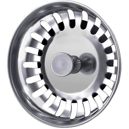 78mm Universal Kjøkkenvask Propp Rustfritt Stål Vaskfilter
