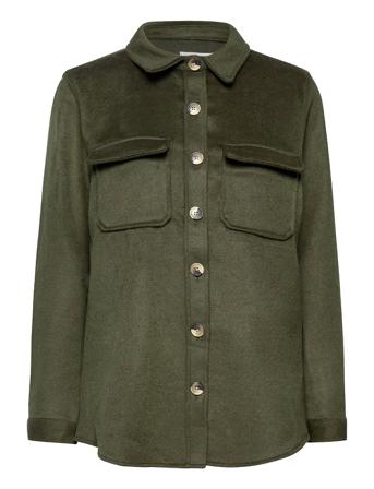 Objvera Owen L/S Jacket Green Object