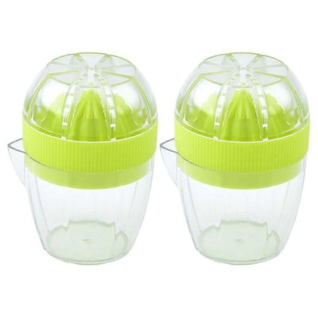 2 stk. Manuelle Juicepressere Citruspresser Lille Frugtpresser Bærbar Citronpresser Køkken Lille Juicepresser