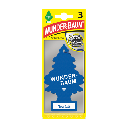 Deodorante Ambiente Wunder-Baum New Car 3 Pezzi