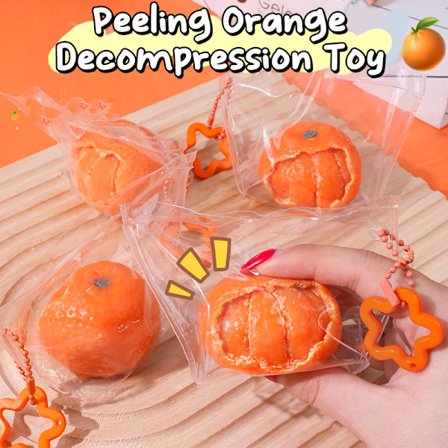 ing Tangerine Squishy Toy Pinch Slow Rebound Vent Toy