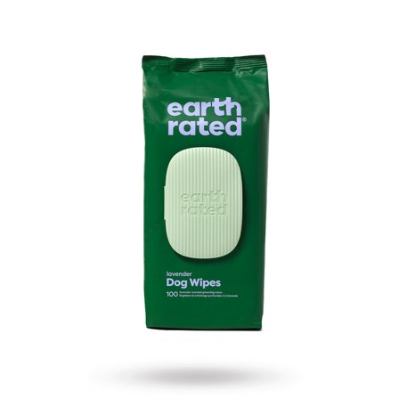 Earth Rated - Earth Rated Wipes 100pc - lavender - Markeringsbeskyttelse, Tispetruse, Hjemmeapotek på Doggie.no
