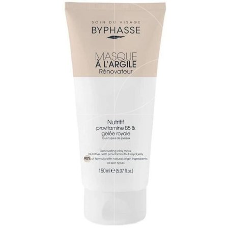 Ansigtsmaske - BYPHASSE - Renovator - 150 ml - Uden parabener - Alle hudtyper