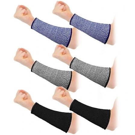 Armskydd för tunna armar och blåmärken, skärbeständigt underarmsskydd nivå 5, armbrännskydd