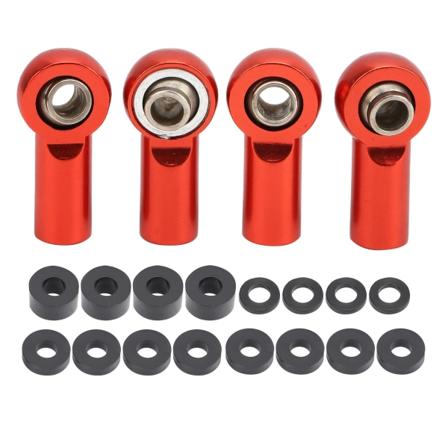 Link Rod End Kugleled Aluminiumslegering Passer til HSP/RGT/Himoto/REDCAT 1/10 RC CarRed