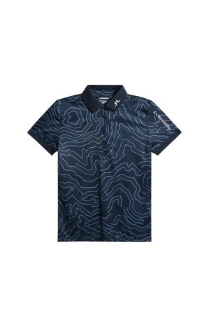 J.Lindeberg - Golf - Tour Tech Print Polo - Blå - Kvinna - S