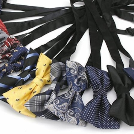 Mönstrad fluga, passar till både kostym o kavaj