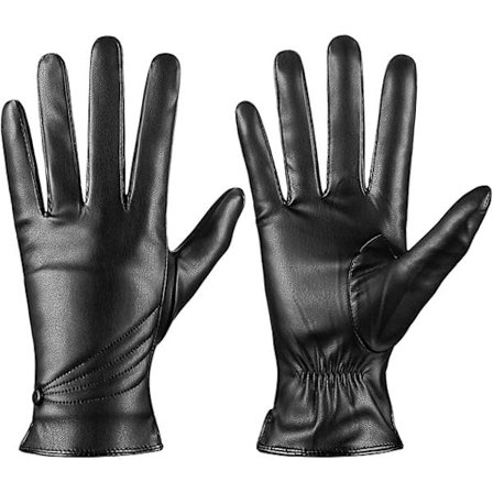 Dame vinter skinnhansker varme berøringsskjerm kjøring SMS kasjmir