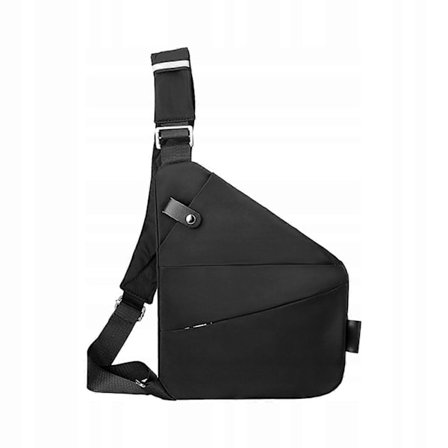 Bröstväska Ryggsäck Axelväska med Justerbar Rem [DB]