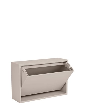 ReCollector Stilfuld Vægmonteret Toiletspand - Beige - 30X20X10CM