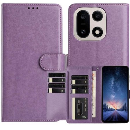 OnePlus 15 5G Plånboksfodral Folio Flip Konstläder