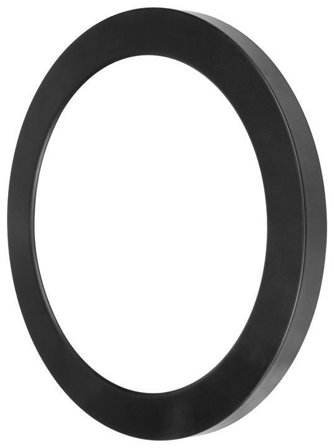 Easyform Opto Indretning ramme sort Til Opto med Ø 292x15 mm, Belysning