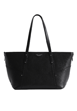 Zadig & Voltaire Shopper Z GRAINED LEATHER Handväskor Dam Svart ONESIZE