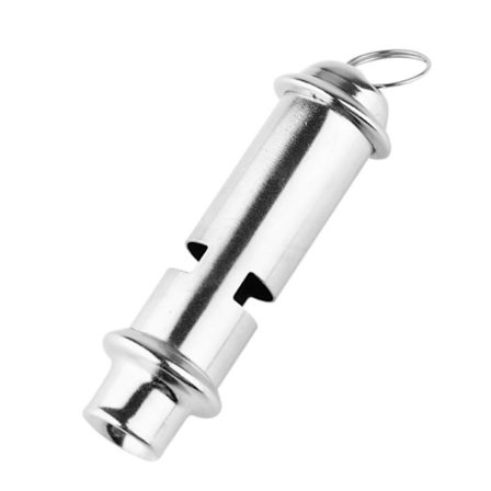 Politifløyte i metall, redningsfløyte