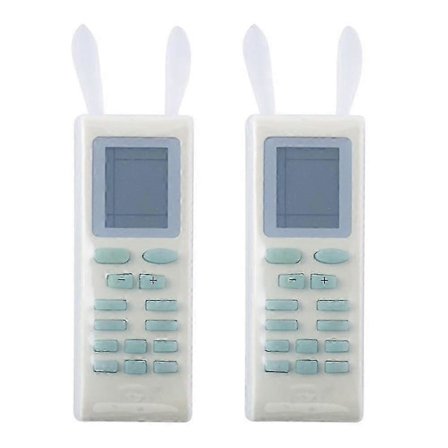 Gennemsigtig TV fjernbetjenings opbevaringspose silikone beskyttelsescover