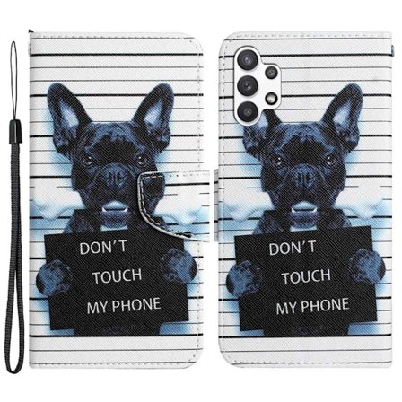 Wonderland Samsung Galaxy A04s / A13 5g / A13 4g Flip Etui - Don't Touch My Phone