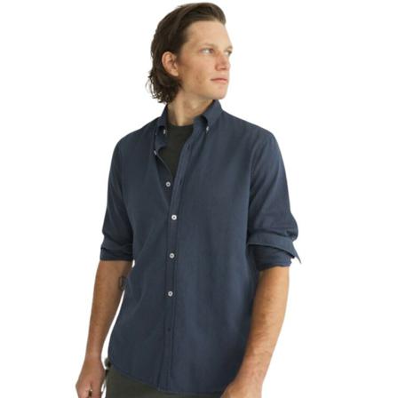 Ecoalf Shirt Blå, Herre Skjorter, Størrelse: M