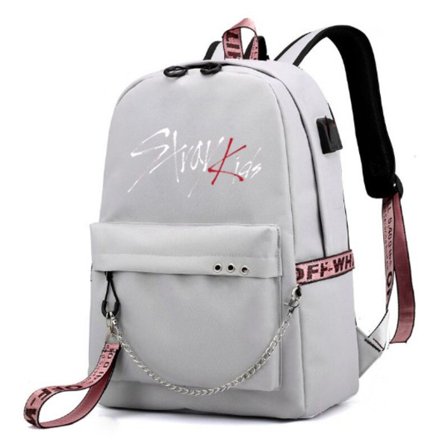 Stjerneformet kjede ryggsekk USB oppladbar fritidsbag reise ryggsekk