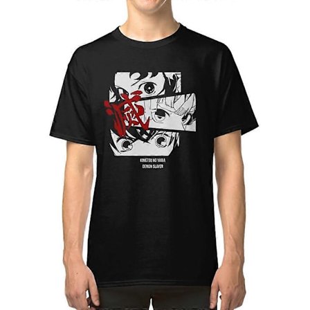 Kimetsu No Yaiba - Demon Slayer Manga Stil T-shirt