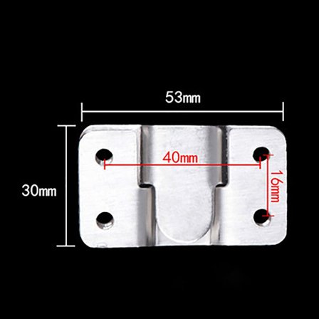 10 stk bildehengende spenne fotorammekroker L