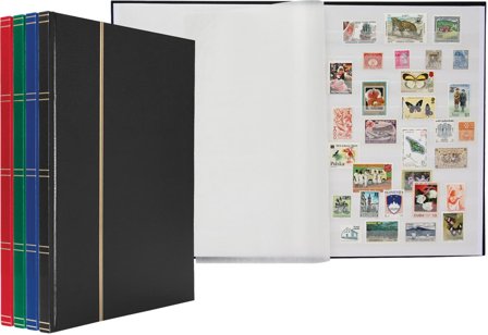 BASIC insticksbok - A4 - 16 hvide sider - tilfældige farver