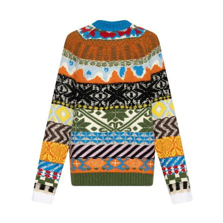 Dsquared2 Patterned sweater Orange, Herre, Størrelse: L