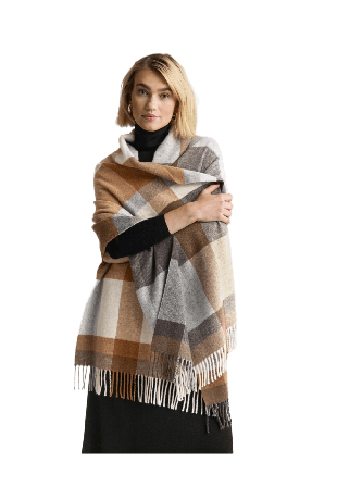Newhouse Halsduk Monica Halsdukar & scarves Dam Beige ONESIZE