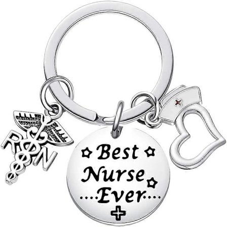 LPN Hun Troede Hun Kunne, Så Hun Gjorde Det Sygeplejerske Nøglering Caduceus Kvinder Mænd Smykker til Dimission Fødselsdag Gave (RN - Bedste 