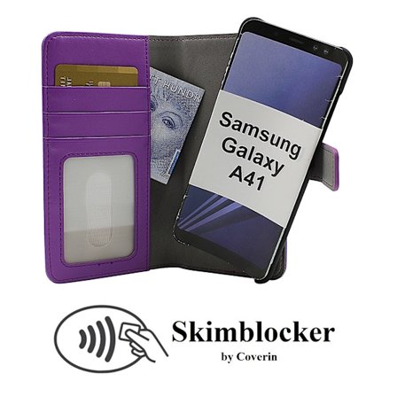 Skimblocker Magnet Wallet Samsung Galaxy A41