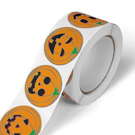 10 stk Halloween-klistermærker Halloween-klistermærker Bat Pumpkin Stickers til Halloween-fest