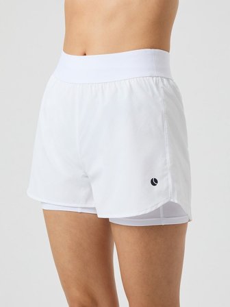 Björn Borg Ace 2 In 1 Shorts Brilliant White L, Tøj & Bolig, Træningsbukser, Træningsshorts