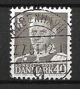 Danmark - AFA 322x - Stemplet