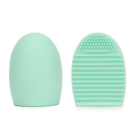 Rengöring Kosmetisk Makeup Brush Foundation Silikonrengöring Grön 3 St