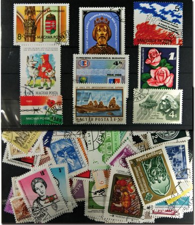 Ungarn - 100 forskellige frimærker II. Alle i komplette sæt