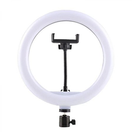 30cm Selfie Ringlys, dimbar skrivebords LED-lampe kameraringlys (FMY)
