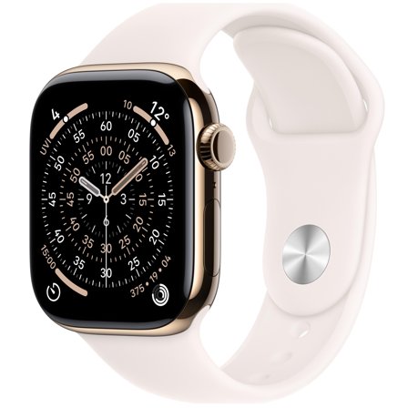 Apple Watch 11 42mm GPS+5G Titan Sport S/M gold/blassrosa