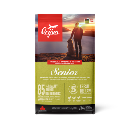 Orijen - Dog Senior Grain Free - Tørrfôr til hunder 11,4 kg - Hund - Hundefôr & hundemat - Tørrfôr for hund - ZOO.no
