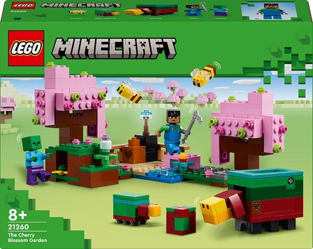 Lego Minecraft Kirsebærtræhaven Legetøj 21260, Børn & Forældre, Motorik & Bevægelse, Klodser Og Stabletårne